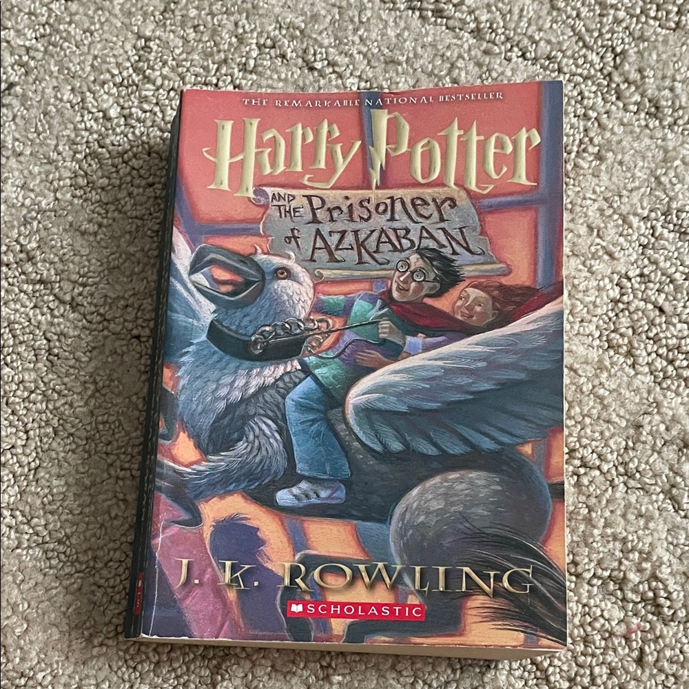 Scholastic Harry Potter and the Prisoner of Azkaban book